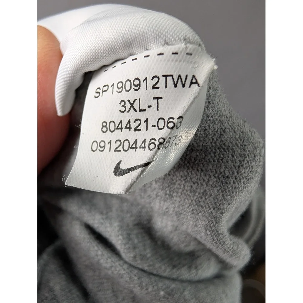 Nike Sportswear Mens Jersey Pants Gray Size 3XL